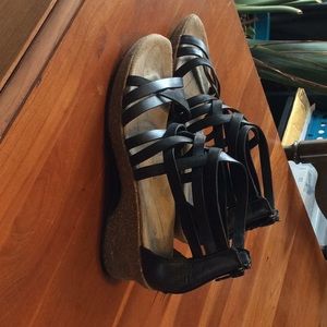 Ahnu  Trolley sandals, size 9W
